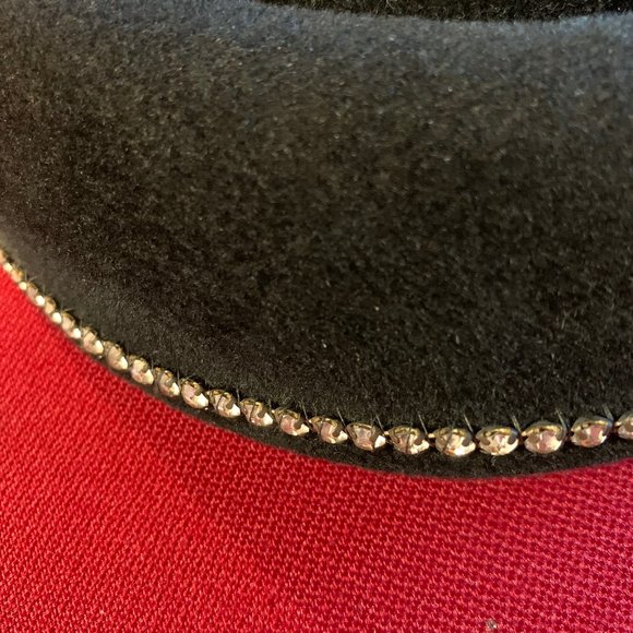 Vintage Pillbox Hat by Noreen Fashions Rhinestone